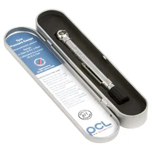 PCL Professional Passenger Tire Pressure Gauge 6 - 50 PSI