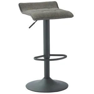 Pluto-Air Lift Stool-Grey Fabric