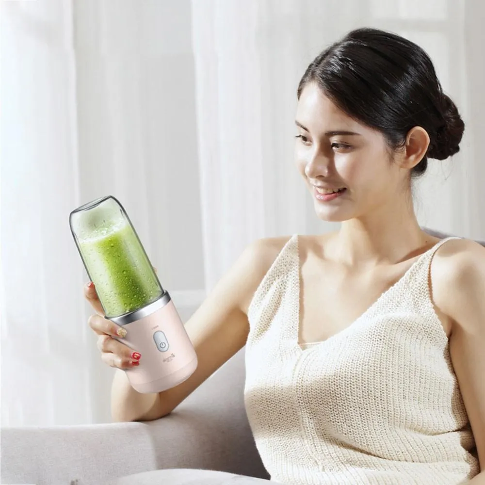 Portable Blender Bottle Juicer Rechargeable Smoothie Maker