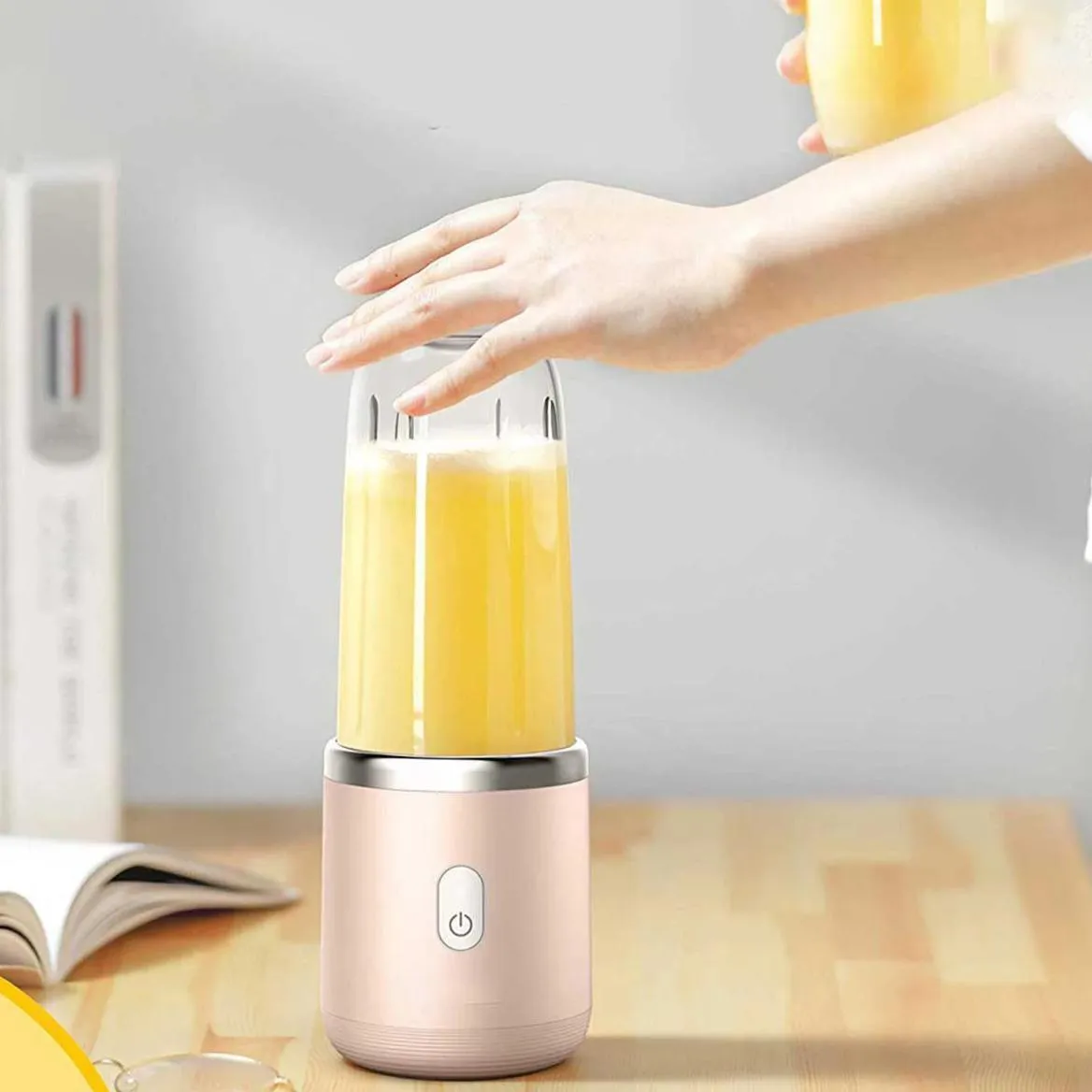 Portable Blender Bottle Juicer Rechargeable Smoothie Maker