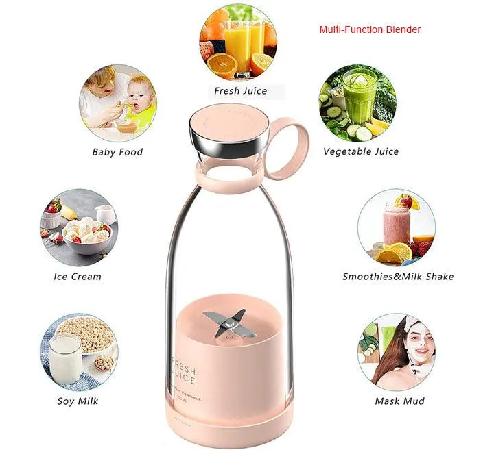 Portable Mini Fruit Blender 350ml