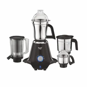 Preethi Taurus Plus MG-257 Mixer Grinder, 1000 Watt, Blue/Black 4 Jars - Super Extractor Juicer Jar