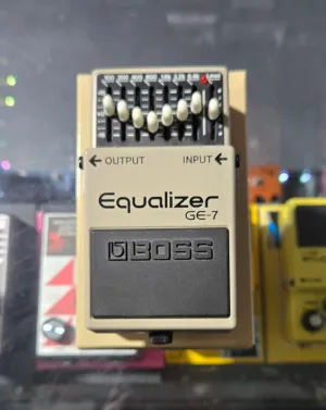 Previously Owned Boss Equalizer GE-7 Guitar Pedal