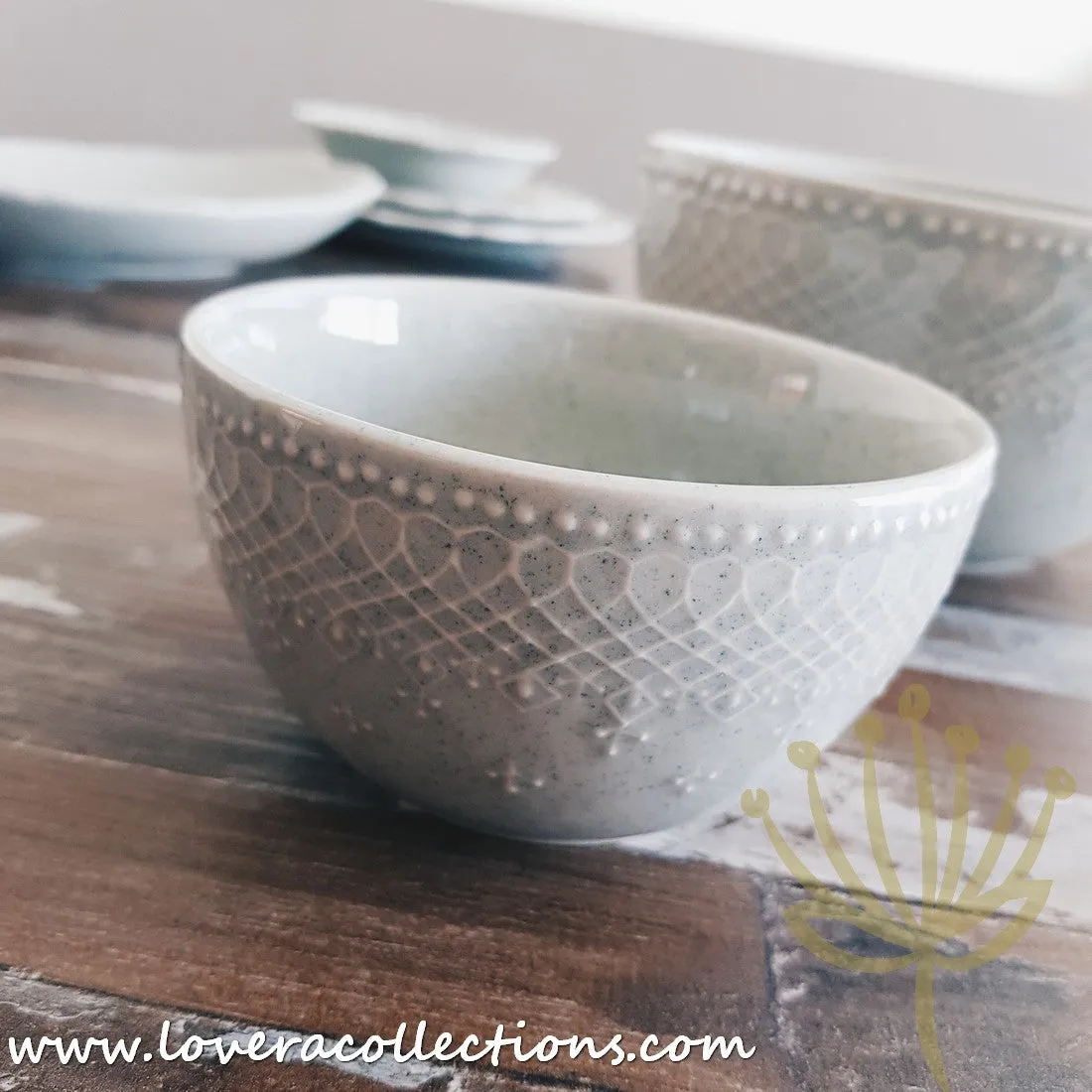 [RESTOCKED] French Lace Dinnerware Collection