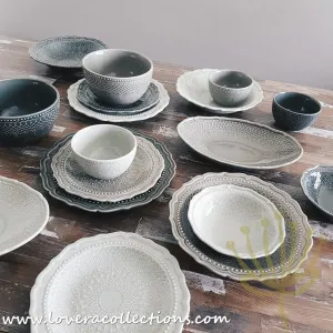 [RESTOCKED] French Lace Dinnerware Collection