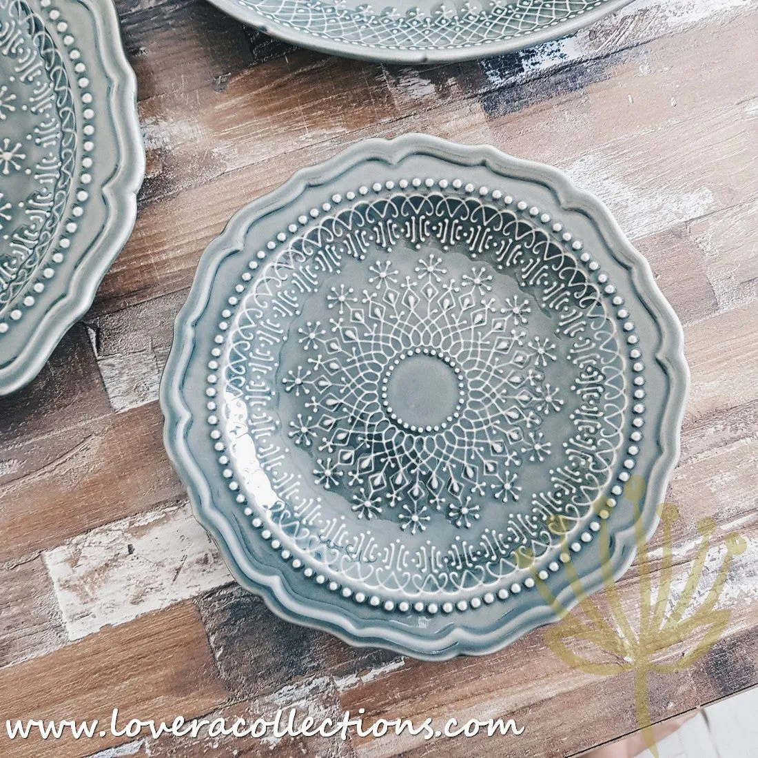 [RESTOCKED] French Lace Dinnerware Collection