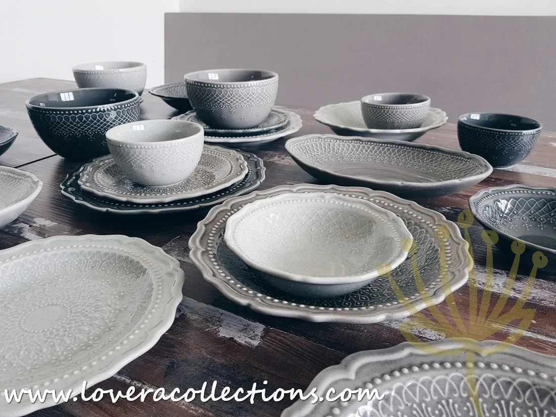 [RESTOCKED] French Lace Dinnerware Collection