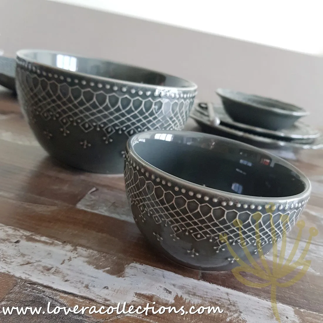 [RESTOCKED] French Lace Dinnerware Collection