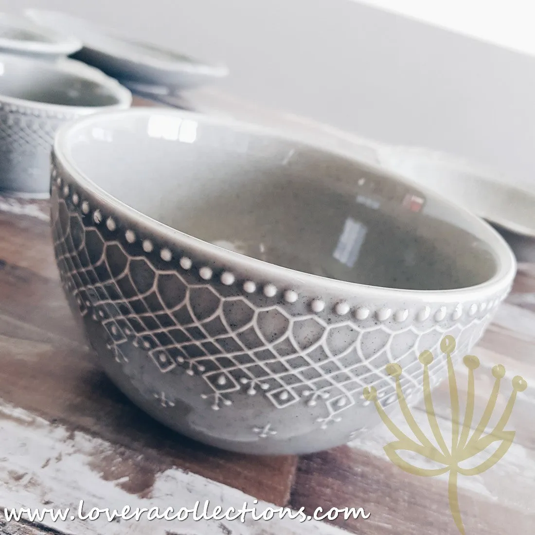 [RESTOCKED] French Lace Dinnerware Collection