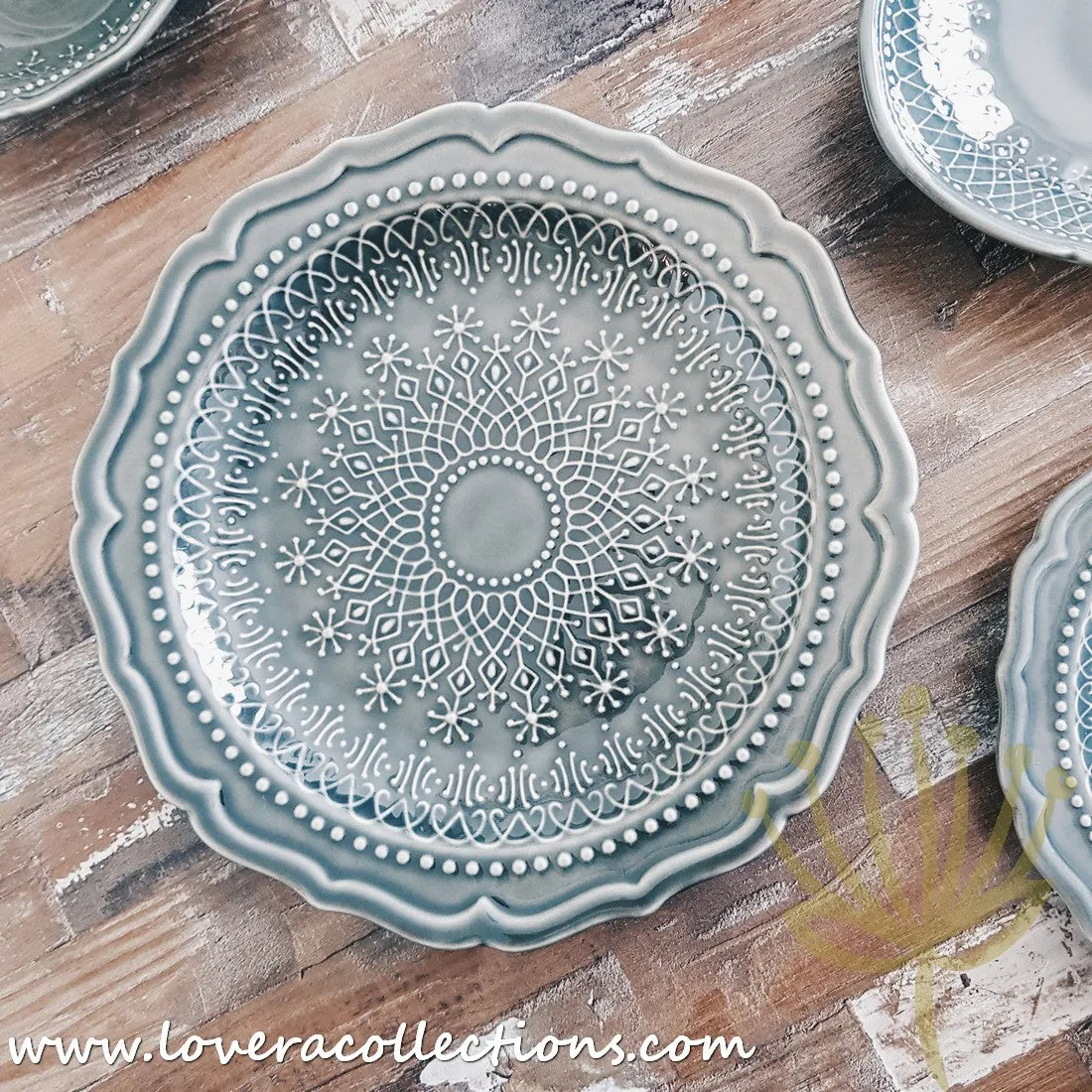 [RESTOCKED] French Lace Dinnerware Collection