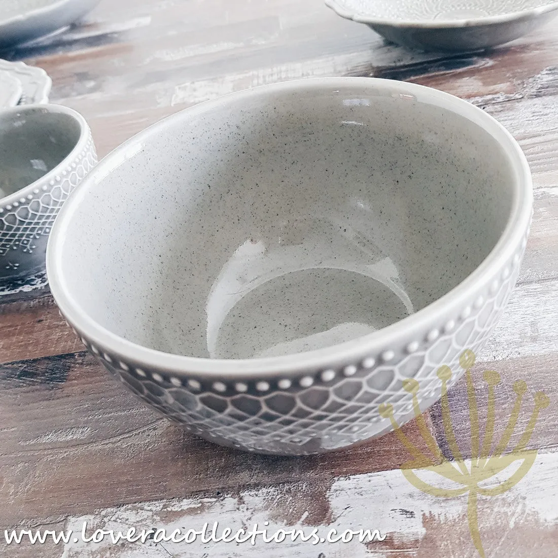 [RESTOCKED] French Lace Dinnerware Collection