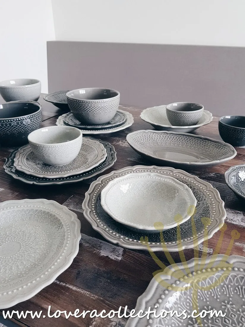 [RESTOCKED] French Lace Dinnerware Collection