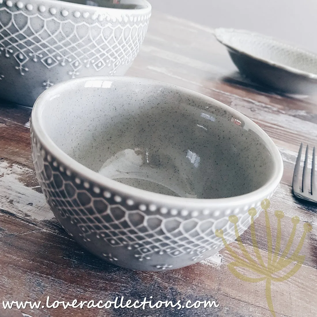 [RESTOCKED] French Lace Dinnerware Collection