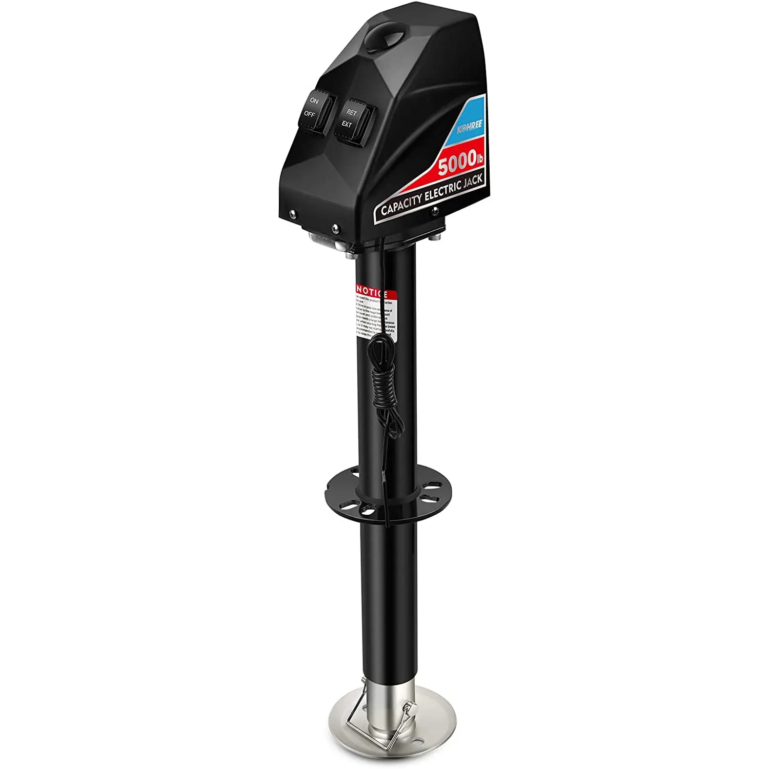 RV Electric Tongue Jack 5000lbs