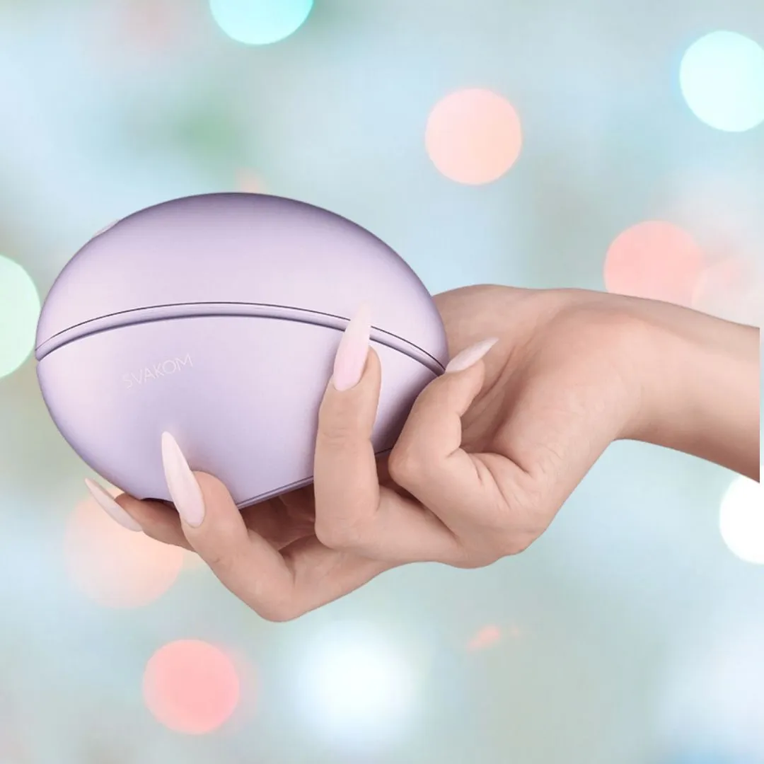 Svakom Pulse Galaxie AIr Pulse Stimulator - Metallic Lilac