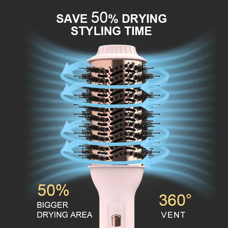 TEEK - Pink Blowout Hair Dryer Brush