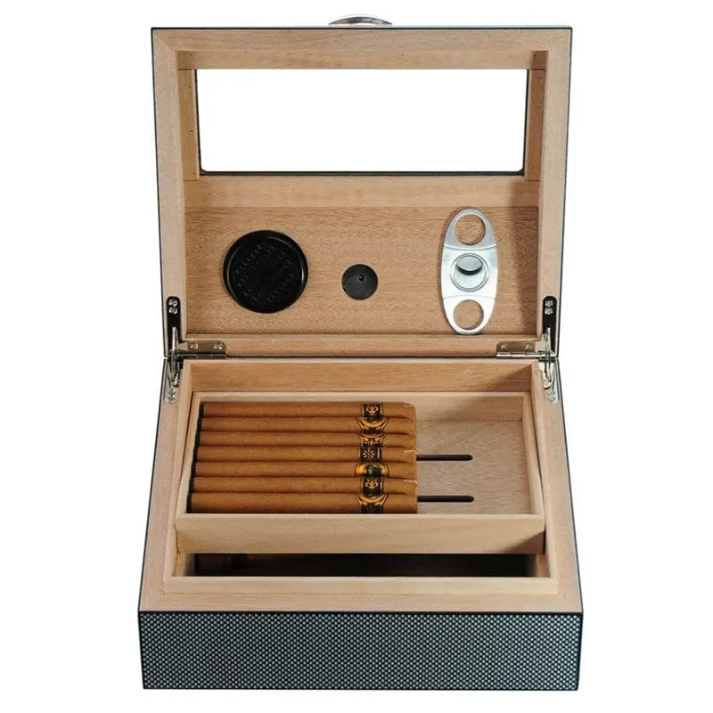 The Vanguard Desktop Humidor | 50 Cigars