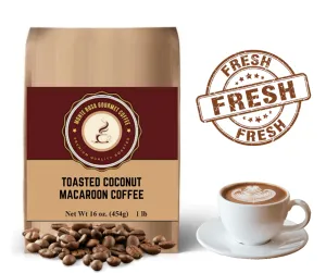 Toasted Coconut Macaroon Flavored Coffee