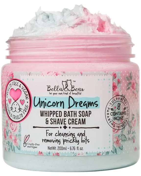 Unicorn Dreams Whipped Bath Soap & Shave Cream