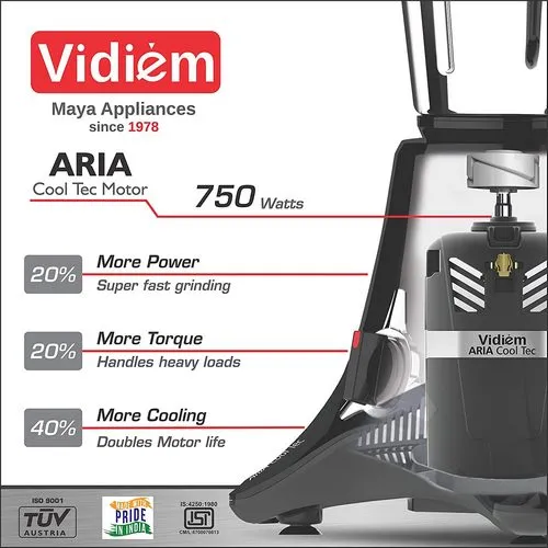 VIDIEM MIXER GRINDER - VSTAR ADC 750 W