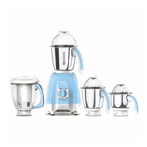 Vidiem Super Blu 750 Mixer Grinder (4 Jars, Blue)