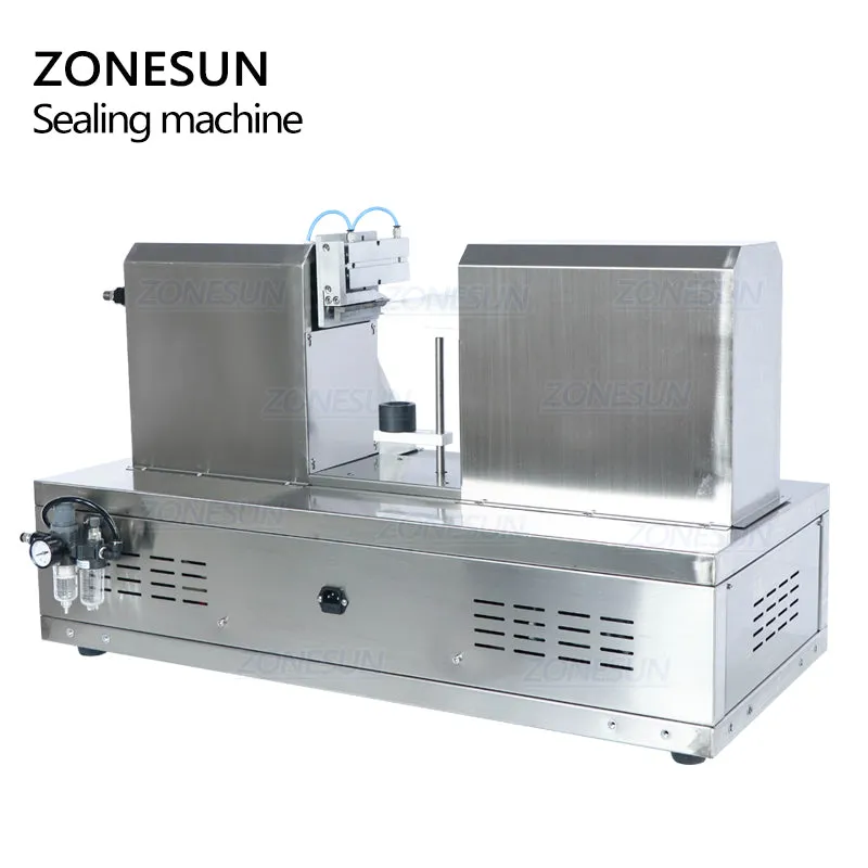 ZONESUN QDFW-125S Ultrasonic Hand Cream Soft Hose Sealer Equipment Tools Plastic Tube Sealing Machine