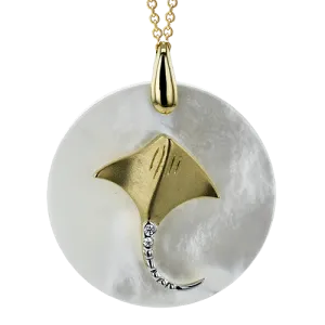 ZP1213 Pendant in 14k Gold with Diamonds